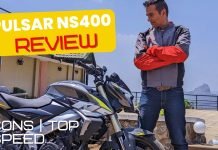 Biggest Pulsar NS400 Review | First Ride VIDEO