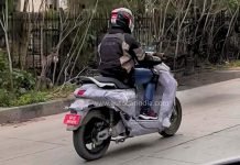Yamaha Electric Scooter for India Spotted Testing – 1st Pics Here Yamaha RY01 Electric Scooter