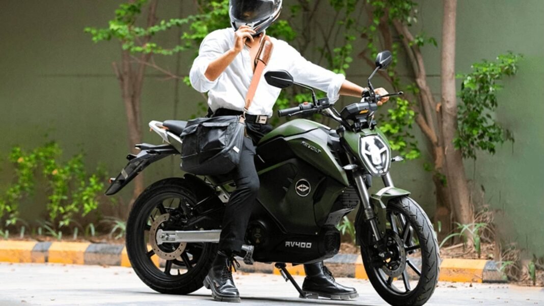 Image showcasing Revolt Electric Motorcycles Available with Discounts of up to Rs 25,000