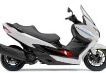 Suzuki To Unveil 4 Two-Wheelers At Japan Mobility Show 2025 Suzuki Burgman Hydrogen Engine