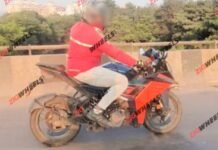 KTM RC 160 Spotted Testing, Launch by Early 2026 KTM RC 160