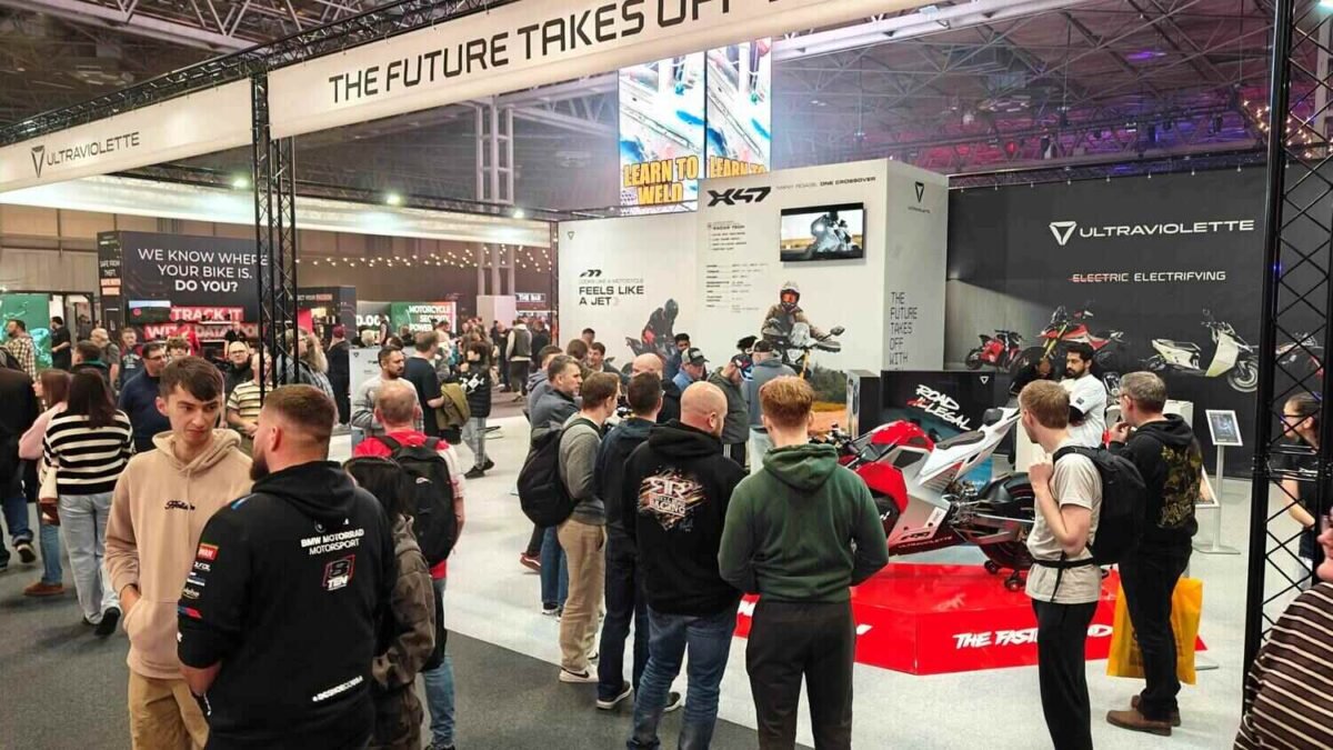 Ultraviolette at Motorcycle Live Show