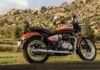 Royal Enfield Retails 1 Lakh+ Motorcycles in Nov 2025 Royal Enfield Meteor 350 Sundowner Orange