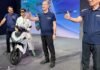 Yamaha Aerox-E Performance Electric Scooter Unveiled Yamaha Aerox-E