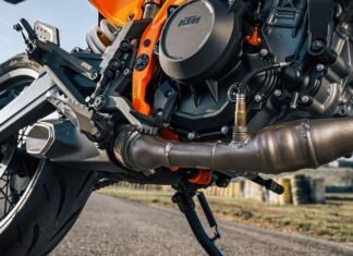 2025 KTM 390 Adventure Recalled Over Faulty Side Stand Spring 2025 KTM 390 Adventure