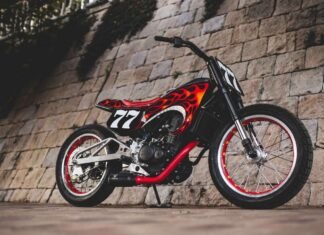 Royal Enfield Unveils Two Custom Motorcycles in Japan Royal Enfield Guerrilla 450 Carolina Reaper