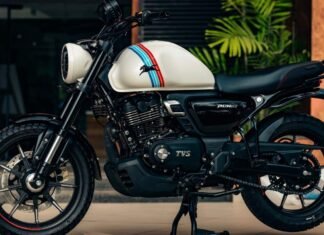 TVS Two-Wheeler Sales Surpass 5 Lakh Units in Feb 2026 TVS Ronin Agonda Edition