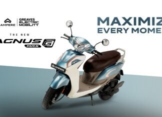 Ampere Magnus G Max Launch Price Rs 94,999 – 100+ Km Range Ampere Magnus G Max