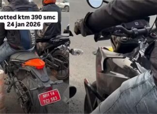 KTM 390 SMC R Spotted Testing Again in India KTM 390 SMC R