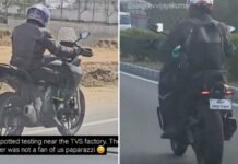 Norton Atlas ADV Bike Spied Testing in India Norton Atlas 585 India