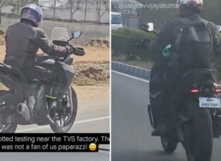 Norton Atlas ADV Bike Spied Testing in India Norton Atlas 585 India