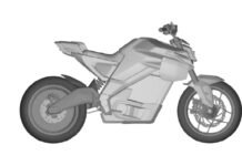 TVS eFX 3O Electric Motorcycle Design Patented in India TVS eFX 3O Electric Motorcycle