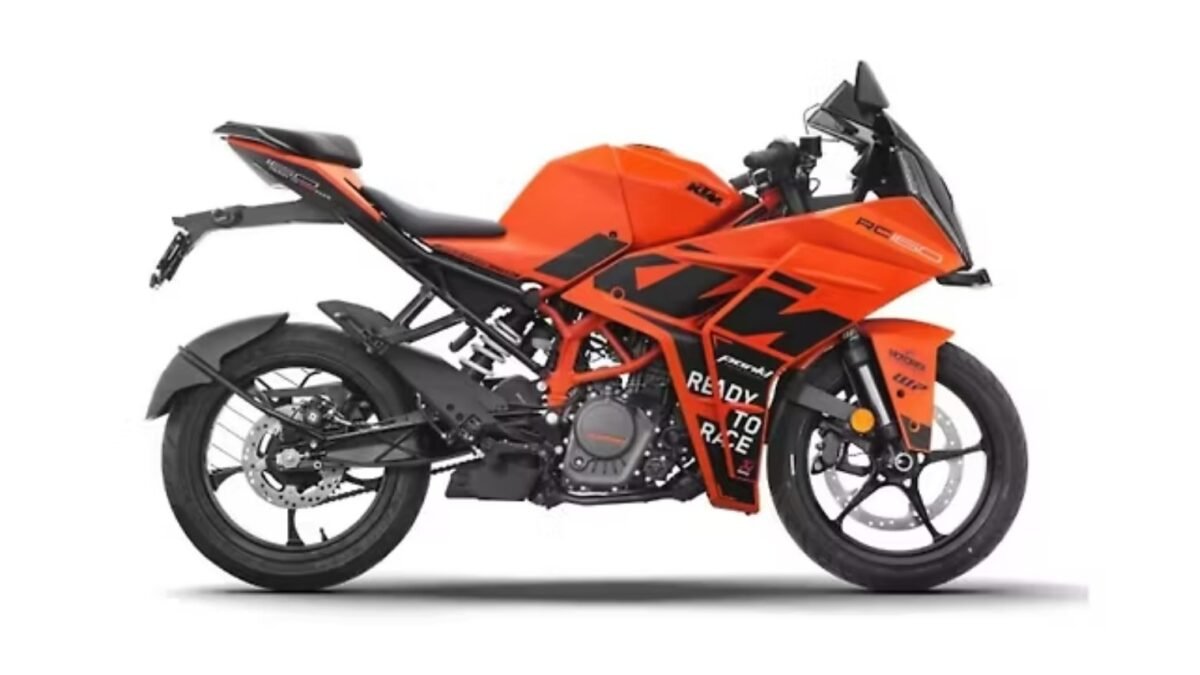 KTM RC 160 Electronic Orange
