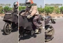 New SuperSports Bike Spied, TVS Apache RR 450 or BMW F 450 RR? TVS Apache RR 450