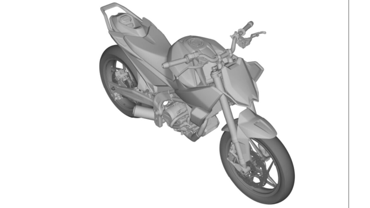 TVS RTR HyprStunt Design Patent