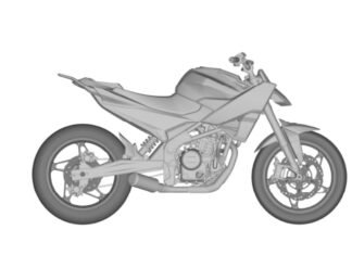 TVS RTR HyprStunt Design Patent Filed in India TVS RTR HyprStunt Design Patent