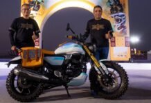 TVS Unveils Five Custom Motorcycles at 2026 Rann Utsav TVS Ronin Custom Bike