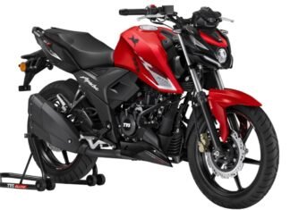 2026 TVS Apache RTR 160 4V Launch Price Rs 1.25 Lakh in India 2026 TVS Apache RTR 160 4V