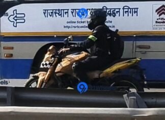 Hero’s First Electric Motorcycle Starts Testing in India Hero Vida VxZ Road Testing