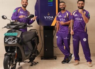 IPL 2026: Hero Vida to Install a Fast-Charger on Every 6 Hit by KKR Hero Vida ‘6 for 6’ Campaign