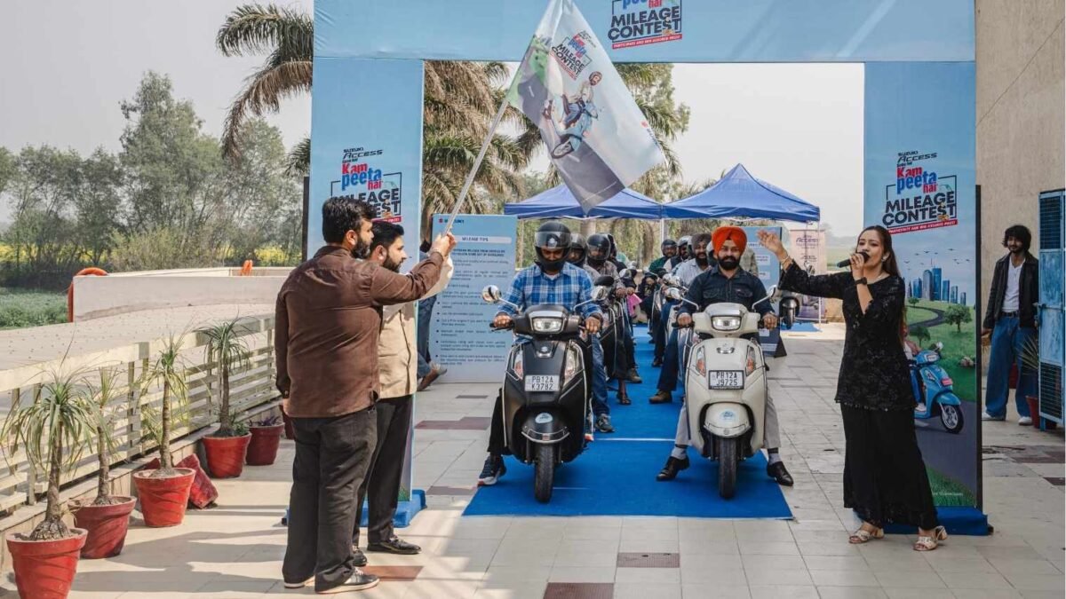 Suzuki Access Mileage Contest