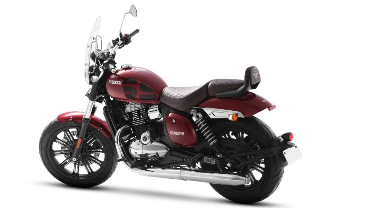 Yezdi Roadster Red Wolf Edition