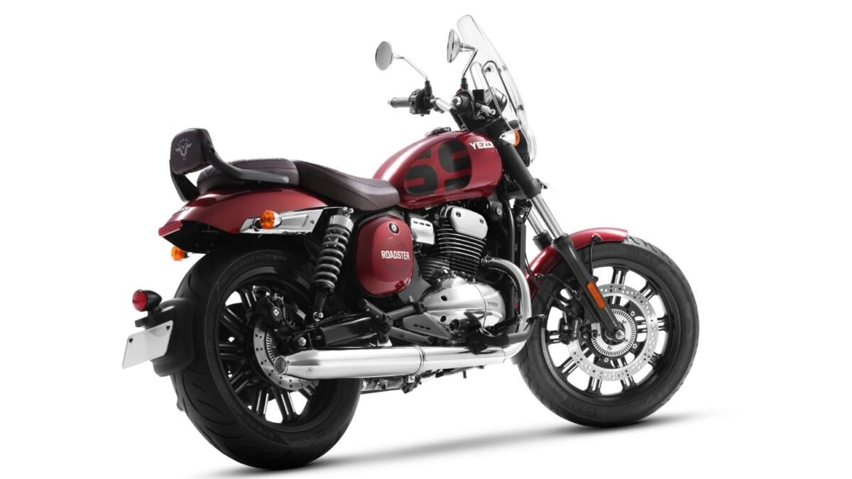 Yezdi Roadster Red Wolf Edition