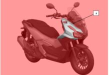Honda ADV160 Maxi-Scooter Design Patent Filed in India Honda ADV160 Maxi-Scooter