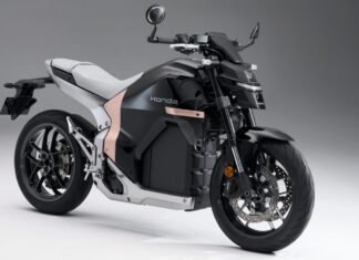 Honda WN7 Electric Motorcycle Design Patent Filed in India Honda WN7 Electric Motorcycle