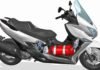 Upcoming Toyota Hydrogen Cell Scooter Design Patent Filed Suzuki Burgman Hydrogen Cell Scooter