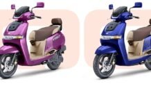 TVS iQube S 4.7 kWh Launch Price Rs 1.37 Lakh, 175 Km Range TVS iQube S 4.7 kWh