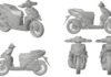 Hero Xoom 125 Adventure Design Patent Filed in India Hero Xoom 125 Adventure