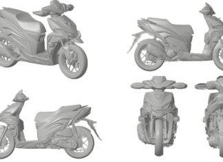 Hero Xoom 125 Adventure Design Patent Filed in India Hero Xoom 125 Adventure