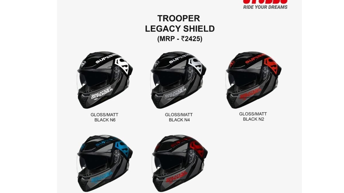 Studds Trooper Legacy Shield Helmet