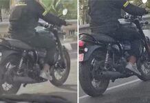 Upcoming Triumph Bonneville 400 Spied Testing Again, New Details Emerge Triumph Bonneville 400