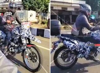 Upcoming Bajaj Adventure Bike Spotted Again, New Details Emerge Upcoming Bajaj Adventure Bike
