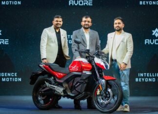 Avore EX Electric Motorcycle Range Launched at Rs 1.25 Lakh Avore EX electric motorcycle