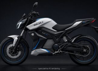 All-New Bajaj Electric Motorcycle Launch by FY28 in India Bajaj-Electric-Motorcycle-Render