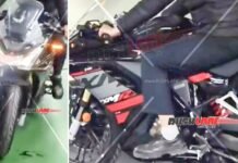 Hero Karizma XMR 250 Spotted Undisguised at Dealership, Launch Soon Hero Karizma XMR 250