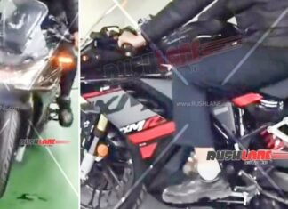 Hero Karizma XMR 250 Spotted Undisguised at Dealership, Launch Soon Hero Karizma XMR 250