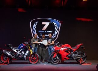 TVS Apache Achieves Milestone of 70 Lakh Customers Worldwide TVS Apache 7 Million Celebration
