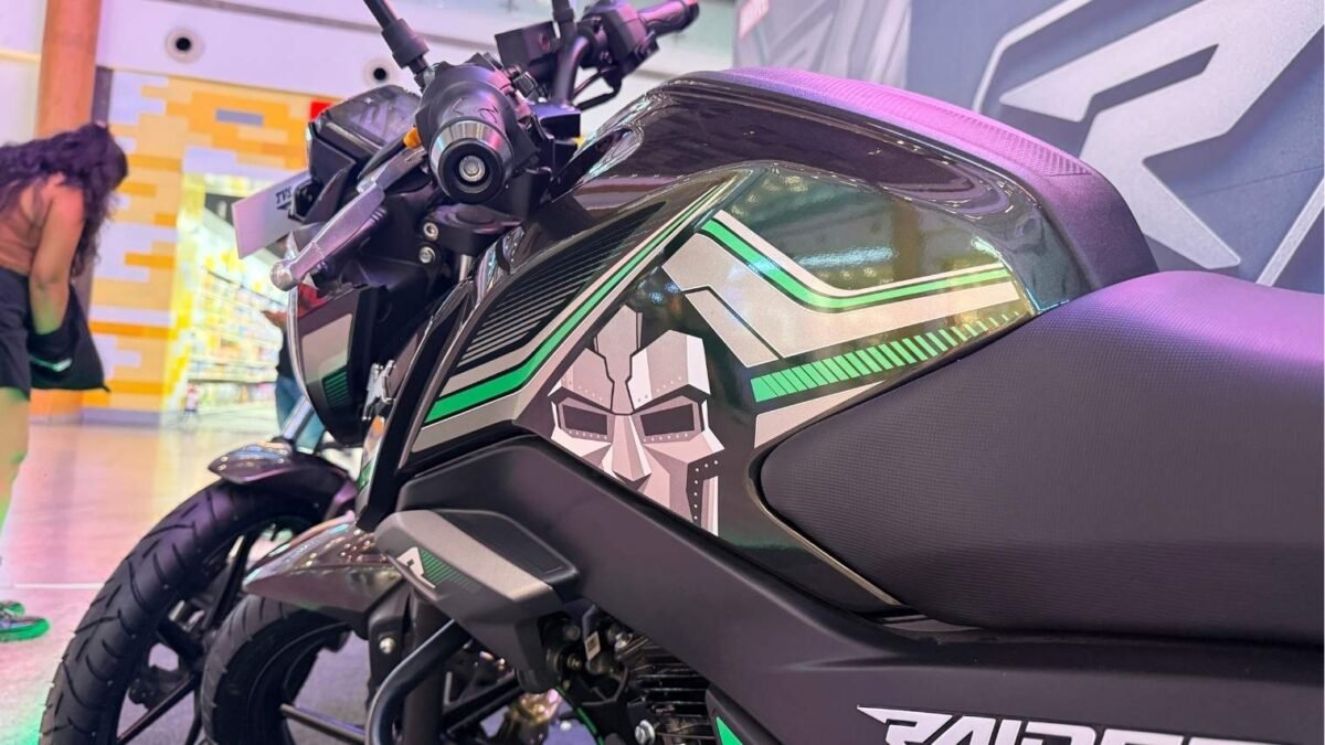 TVS Raider Doctor Doom Edition