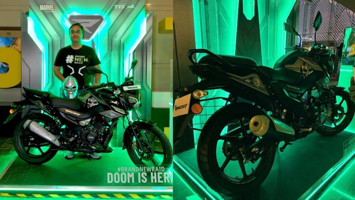 TVS Raider Doctor Doom Edition