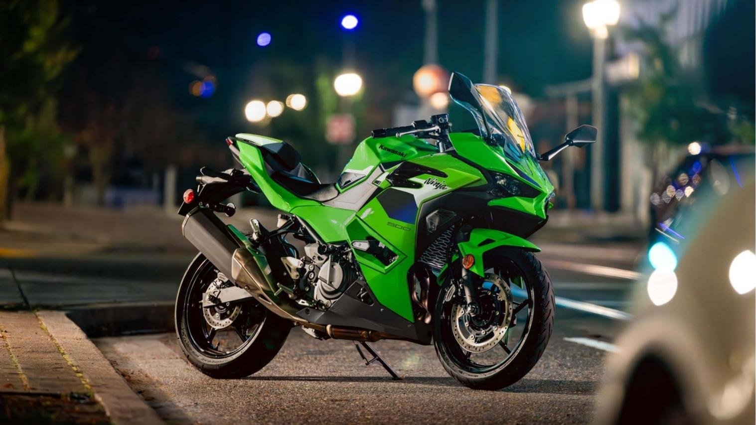 2027 Kawasaki Ninja 500 Launch Price Rs 5.76 Lakh - New Colour