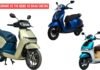 Ather Konarc vs TVS iQube vs Bajaj Chetak: Price, Range, Colours and More