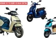 Ather Konarc vs TVS iQube vs Bajaj Chetak: Price, Range, Colours and More