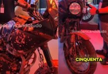 Royal Enfield Himalayan 750 Showcased in Brazil Ahead of EICMA Debut Royal Enfield Himalayan 750 Brazil