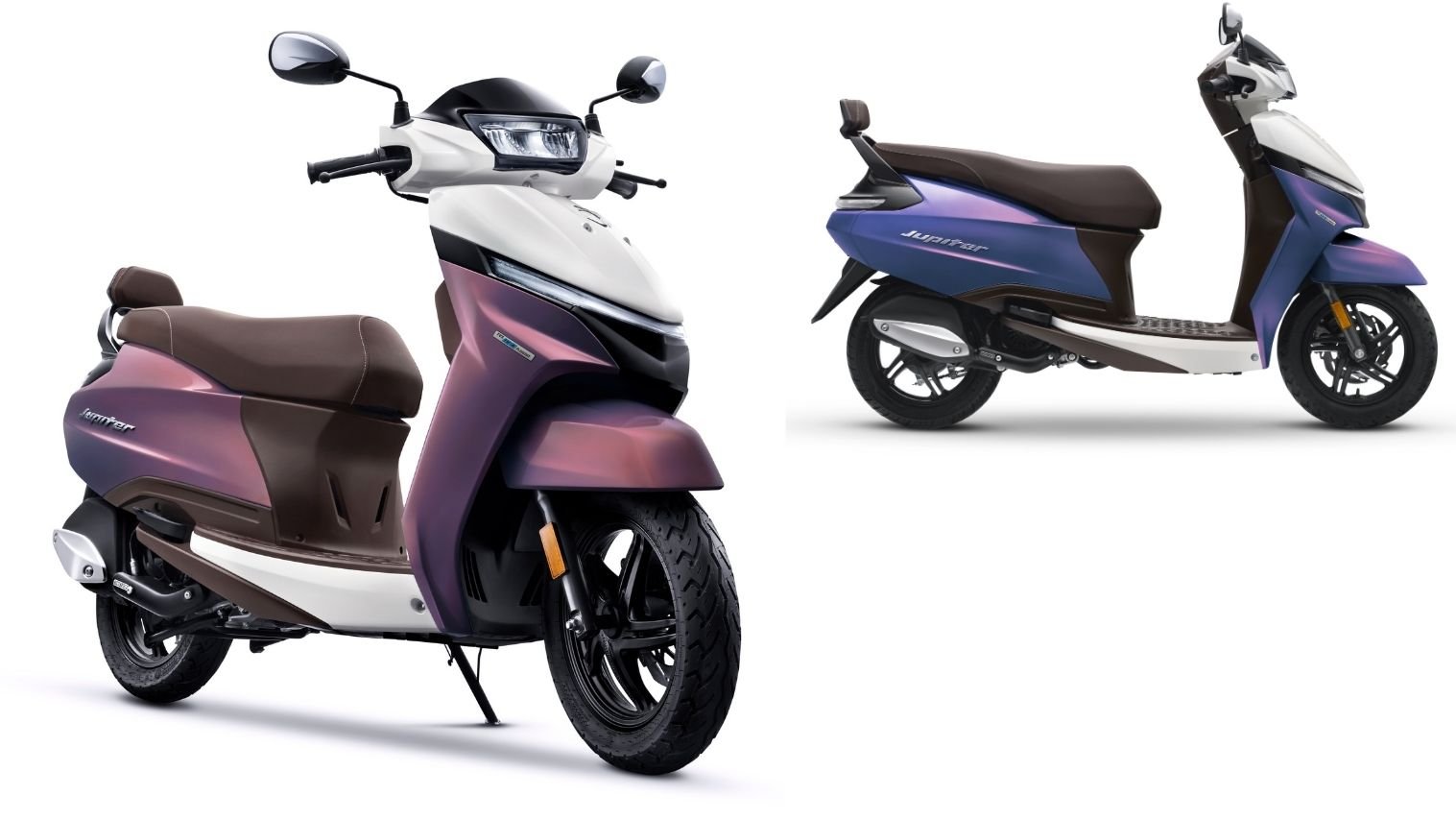 TVS Jupiter Dual Tone Spectral Range Launch Price Rs 89,825