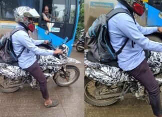 Upcoming Bajaj Adventure Bike Spied Again, New Features Revealed Upcoming Bajaj Adventure Bike