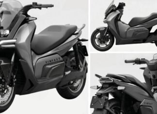 Vinfast Rasad Electric Maxi-Scooter Design Patent Filed in India Vinfast Rasad Electric Scooter